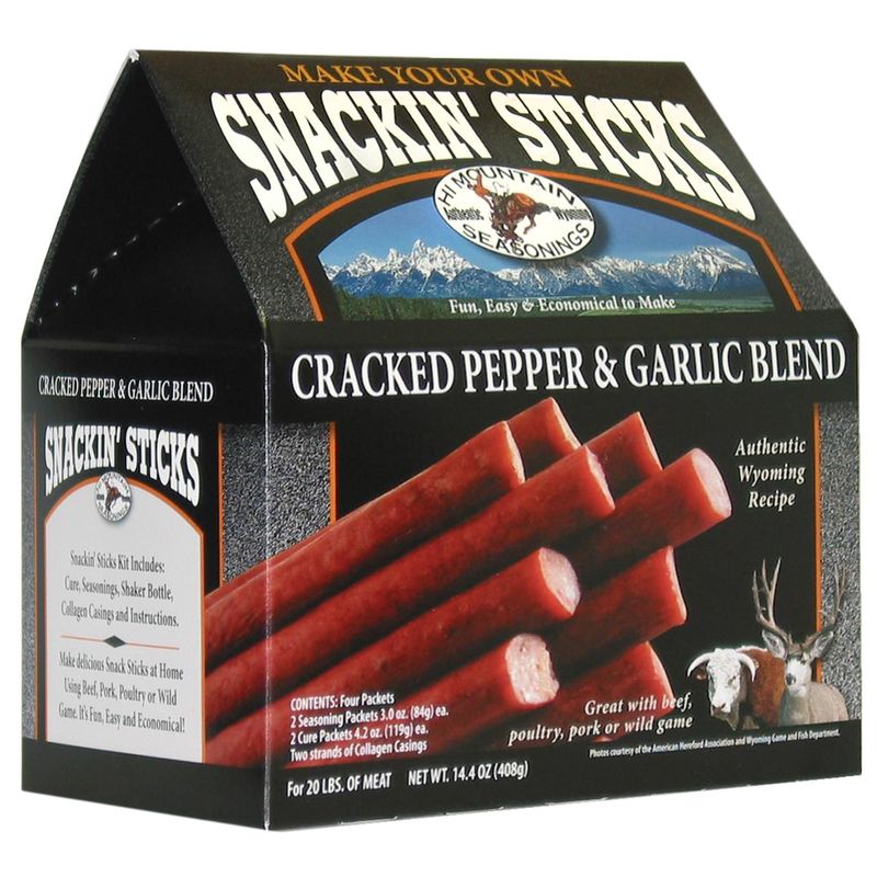 Hi Mountain Snakin Sticks - Cracked Pepper N Garlic