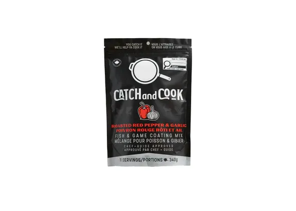 Catch and Cook Roasted Red Pepper & Garlic Coating
