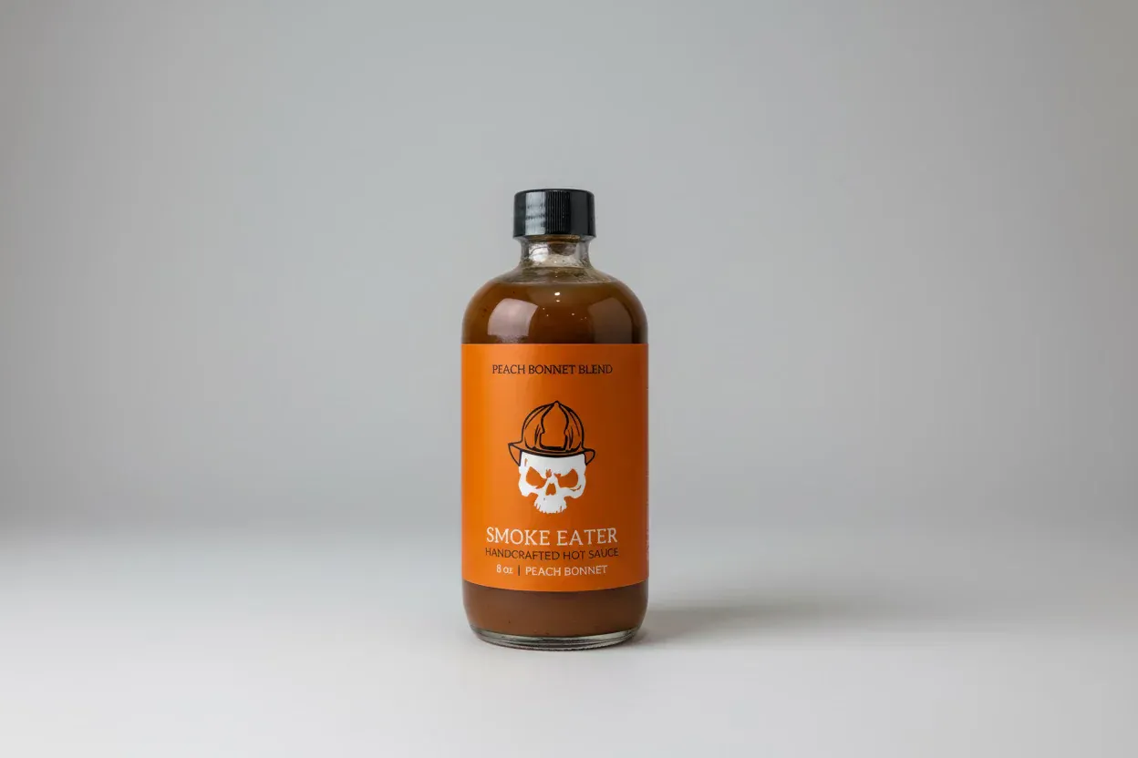 Smoke Eater Peach Bonnet Hot Sauce