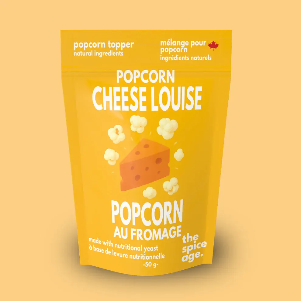 The Spice Age Cheese Louise Popcorn Topper