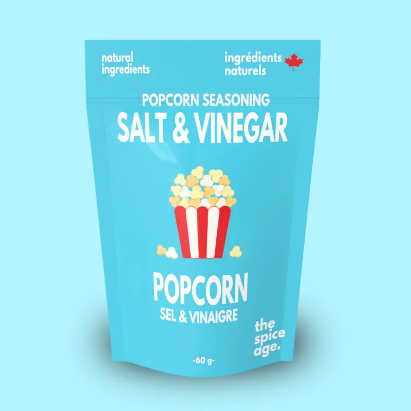 The Spice Age Salt & Vinegar Popcorn Topper