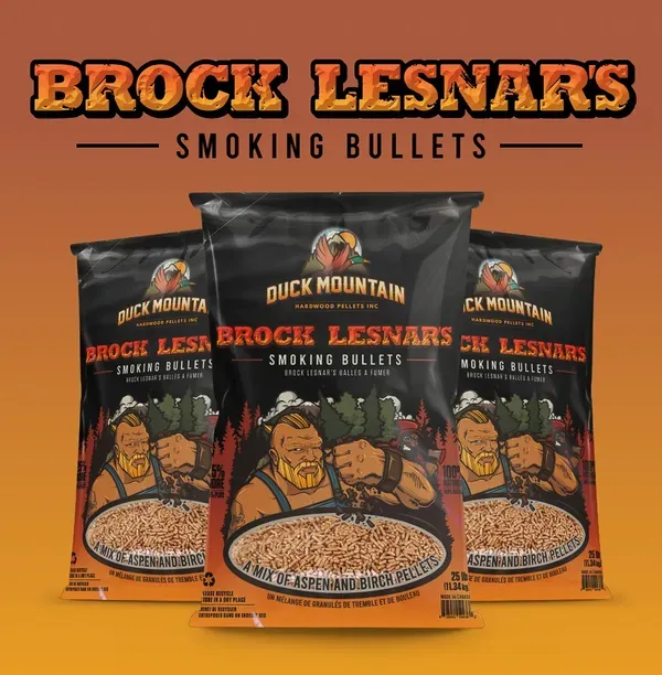Duck Mountain Hardwood Pellets Brock Lesnar Blend Duck Mountain Hardwood Pellets Brock Lesnar Blend