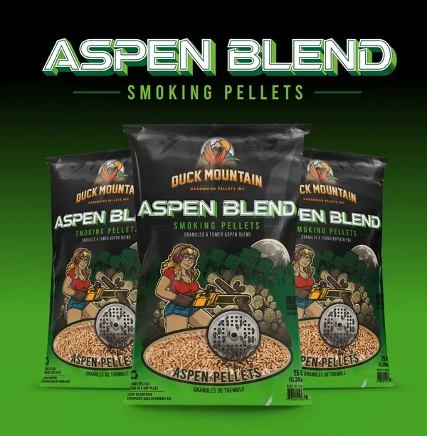 Duck Mountain Hardwood Pellets Aspen