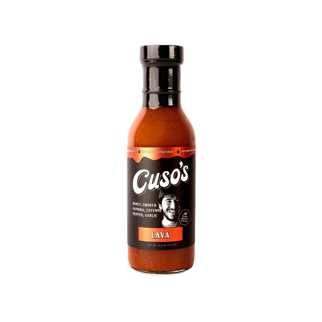 Cuso's Lava Hot Honey Buffalo Sauce