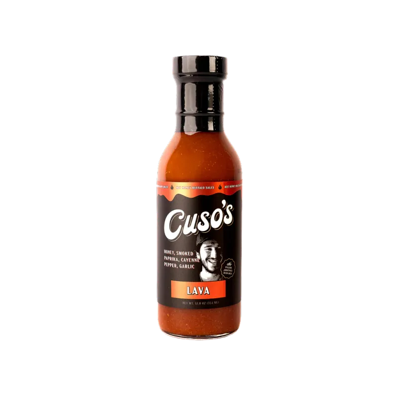 Cuso's Lava Hot Honey Buffalo Sauce