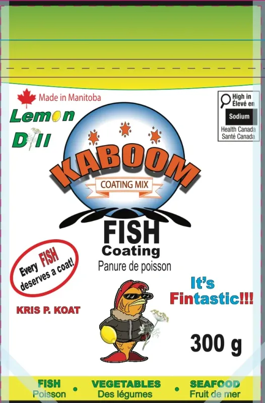Kaboom Coating Mix Lemon Dill