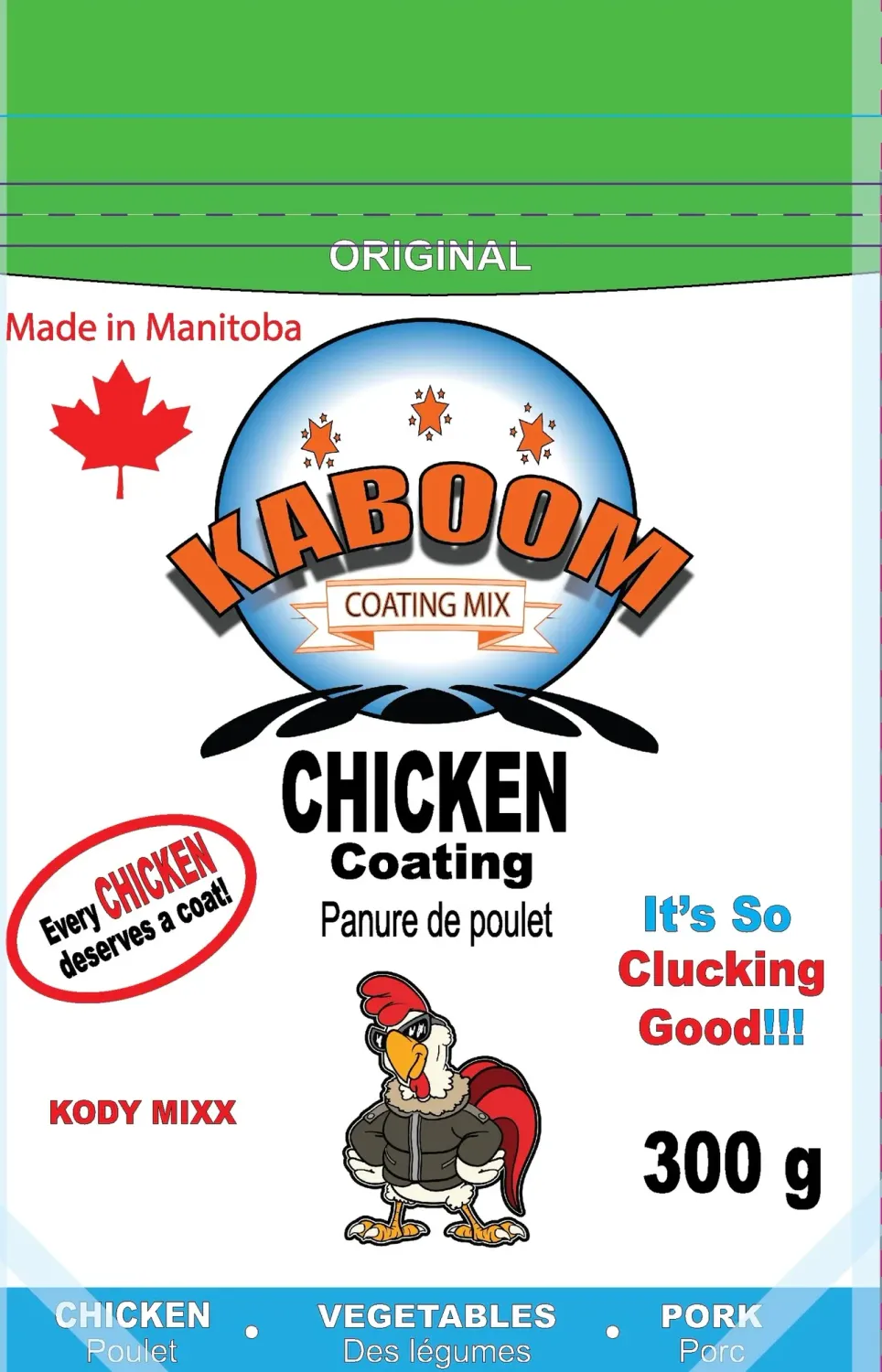Kaboom Fish Coating Mix Original