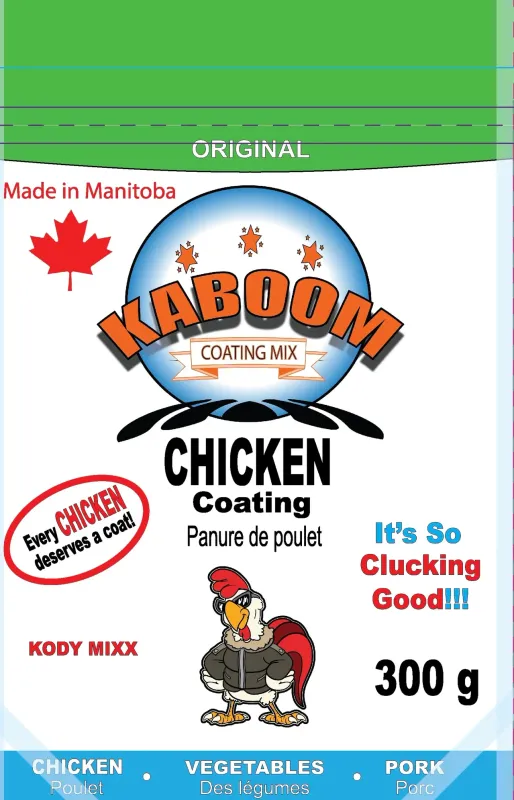 Kaboom Fish Coating Mix Original
