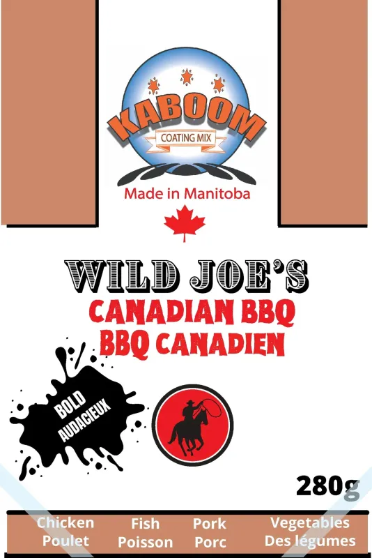 Kaboom Coating Mix Wild Joe's Canadian BBQ