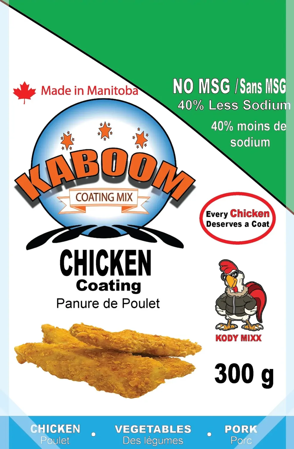 Kaboom Coating Mix Chicken Coating NO MSG