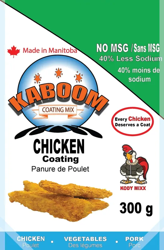 Kaboom Coating Mix Chicken Coating NO MSG