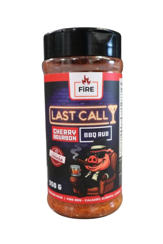 Fire BBQ Last Call Cherry Bourbon Rub