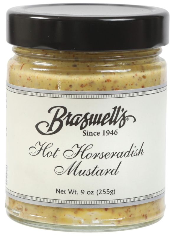 Braswells Hot Horseradish Mustard