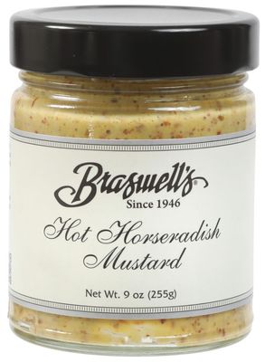 Braswells Hot Horseradish Mustard