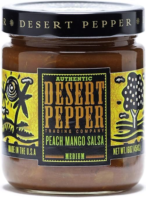 Desert Pepper Mango Peach Salsa