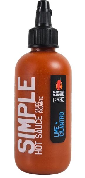 Maritime Madness Lime and Cilantro Simple Hot Sauce
