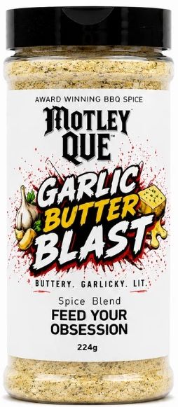 Motley Que Garlic Butter Blast