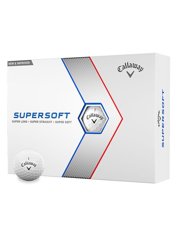 Callaway Supersoft Golf Balls WHITE