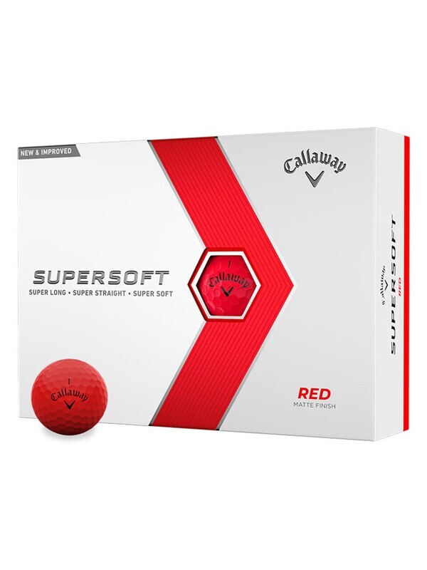 Callaway Supersoft Golf Balls RED