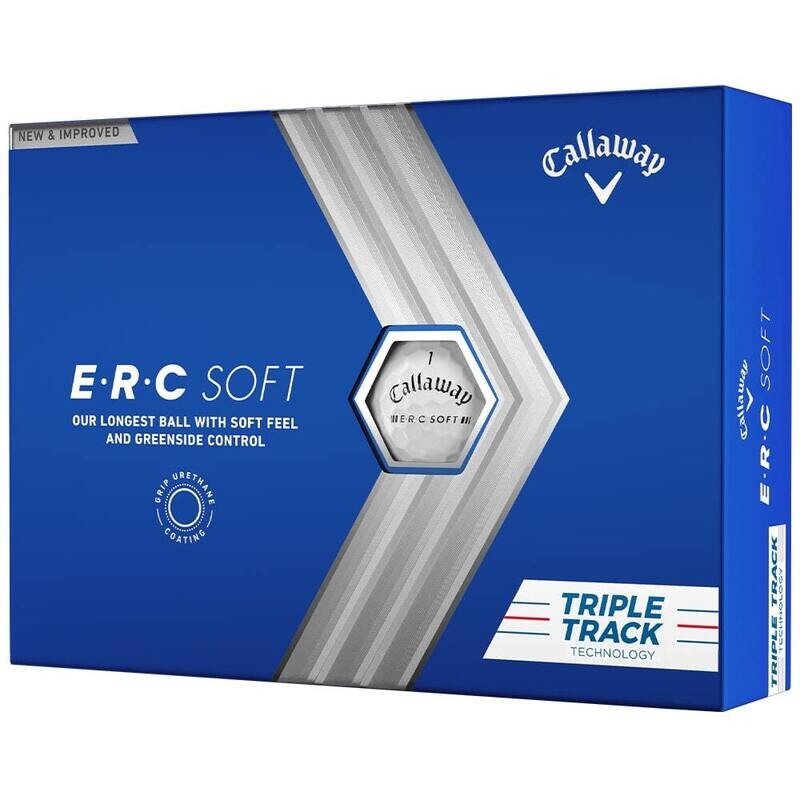 Callaway ERC Soft Triple Track Golf Balls White
