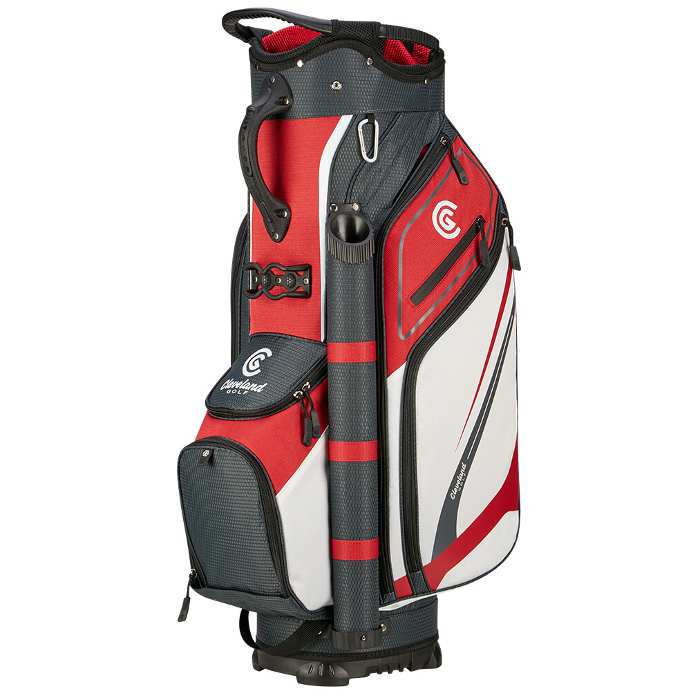 Cleveland 2022 CG Lite Cart Golf Bag - Red/White/Charcoal