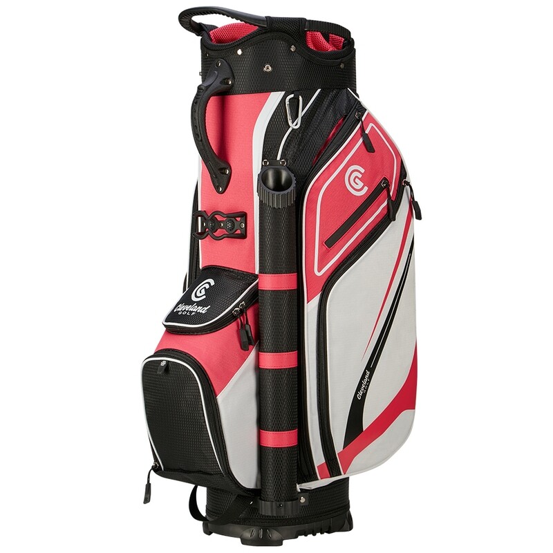 Cleveland 2022 CG Lite Cart Golf Bag - Pink/White/Black