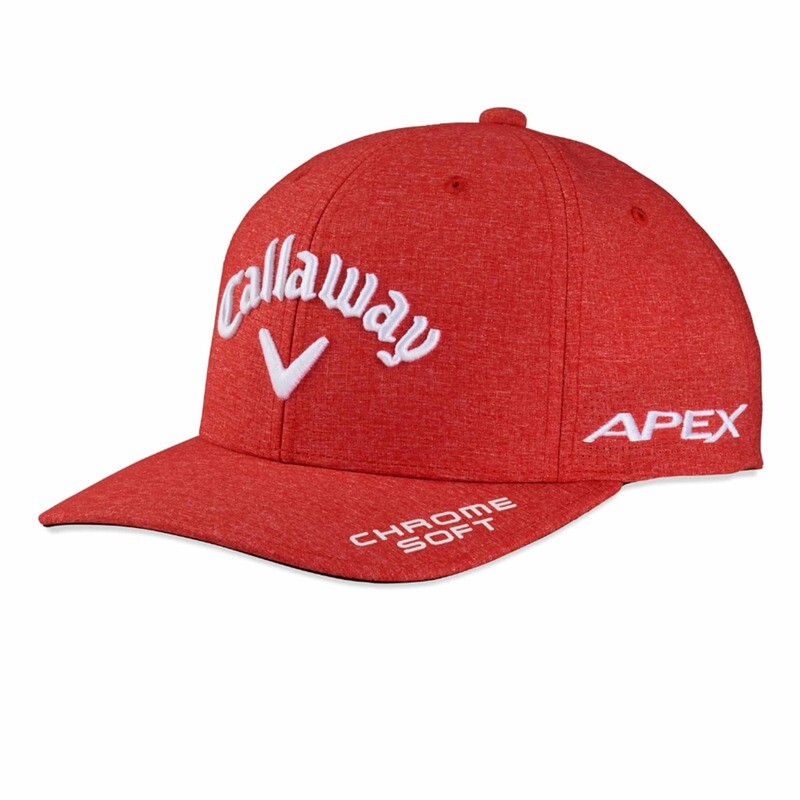 Callaway 2023 Tour Authentic Performance Pro Cap - Red Heather/White