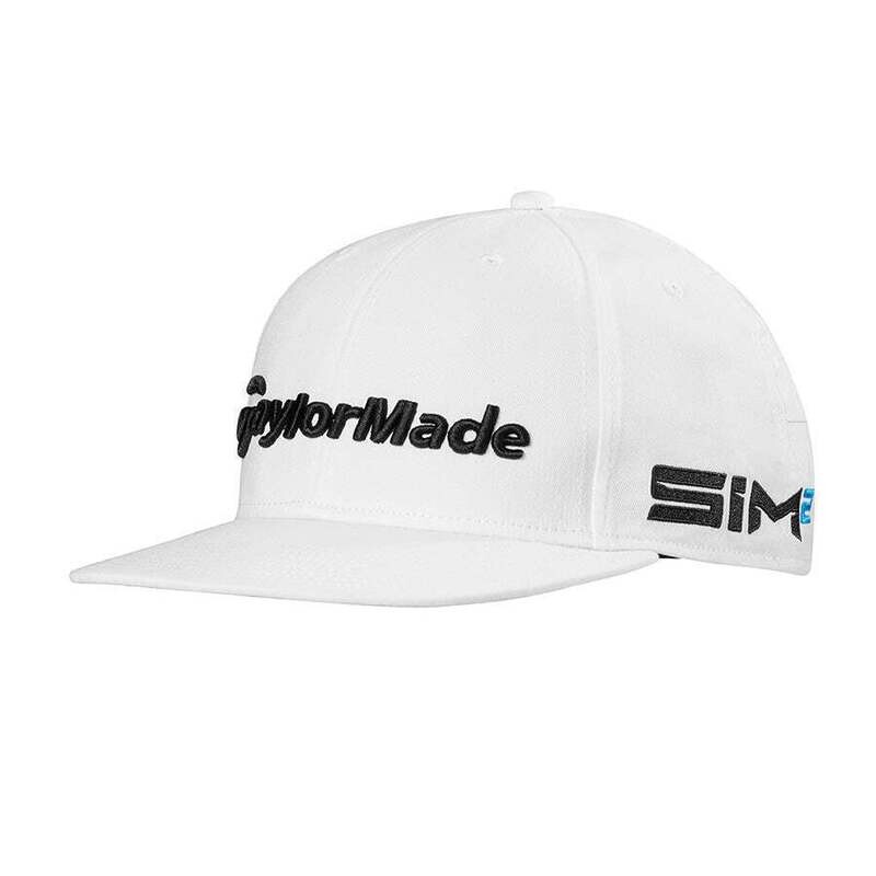 Taylormade 2021 Tour Flatbill Cap - White