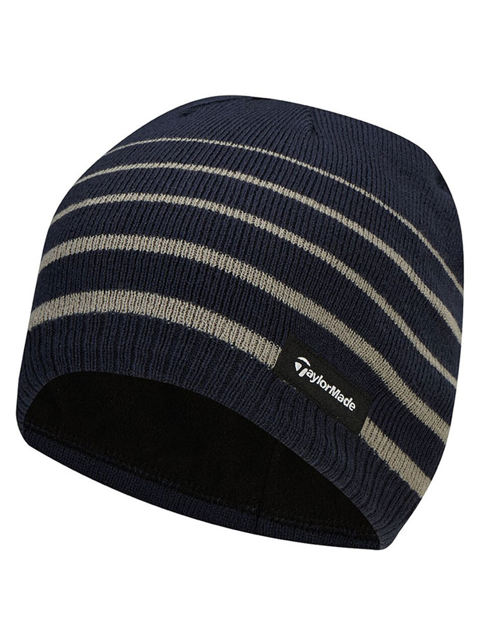 Taylormade Striped Beanie - Navy