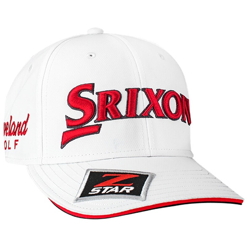 Srixon Tour Staff Cap - White/Red