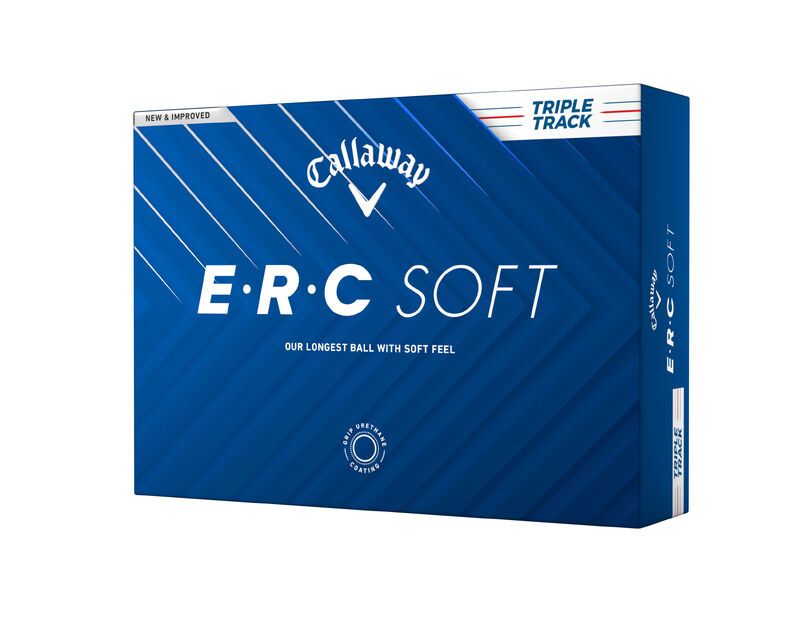 Callaway ERC Soft Triple Track Golf Balls White