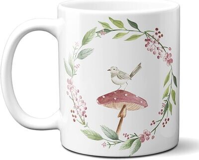 Tasse mit Fliegenpilz