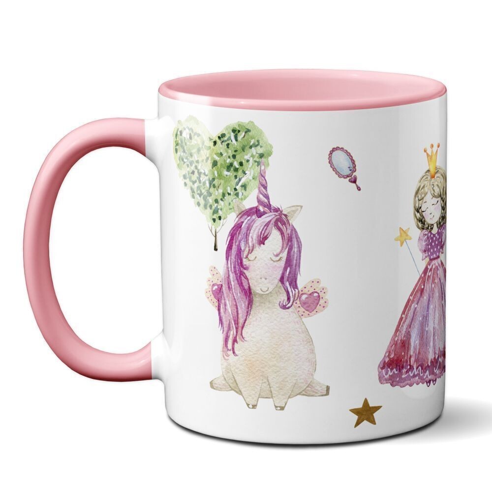 Tasse für Einhorn Freunde und Prinzessinnen