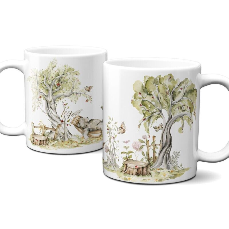 Tasse für Waldliebhaber