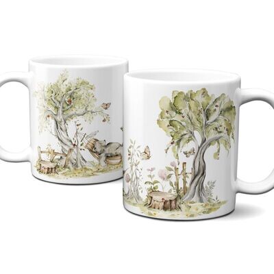 Tasse für Waldliebhaber