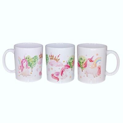 Kindertasse - Prinzessin - Einhorn