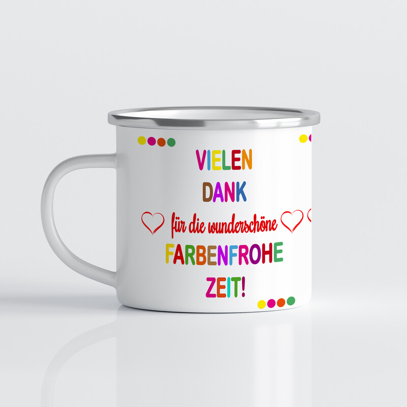 Tasse als Dankeschön - für Erzieher und Erzieherinnen