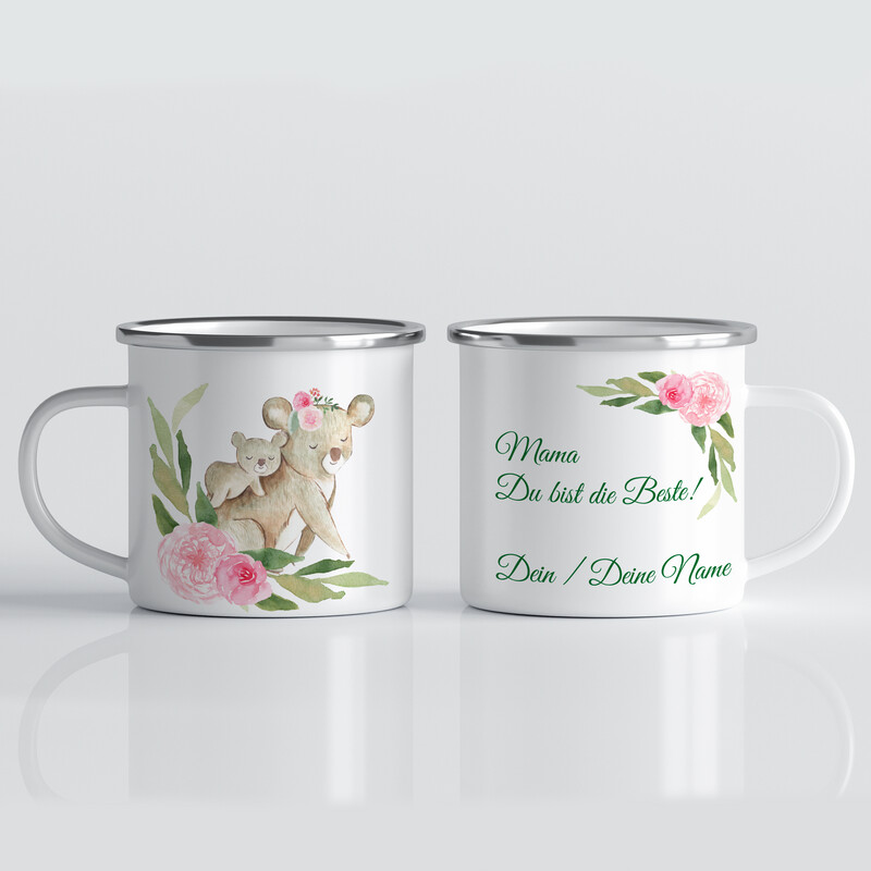 personalisierte Tasse für für Ihre Mama mit Koala