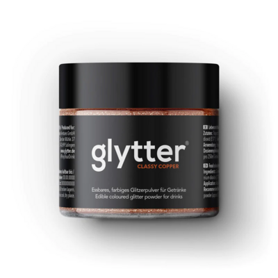 Glitter für Ihr Getränk im Metallic Look - GLYTTER Classy Copper