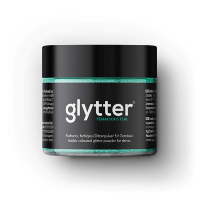 Glitter für Ihr Getränk im Metallic Look - GLYTTER Tenacious Teal