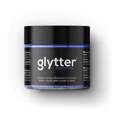 Glitter für Ihr Getränk im Metallic Look - GLYTTER Bohemian Blue