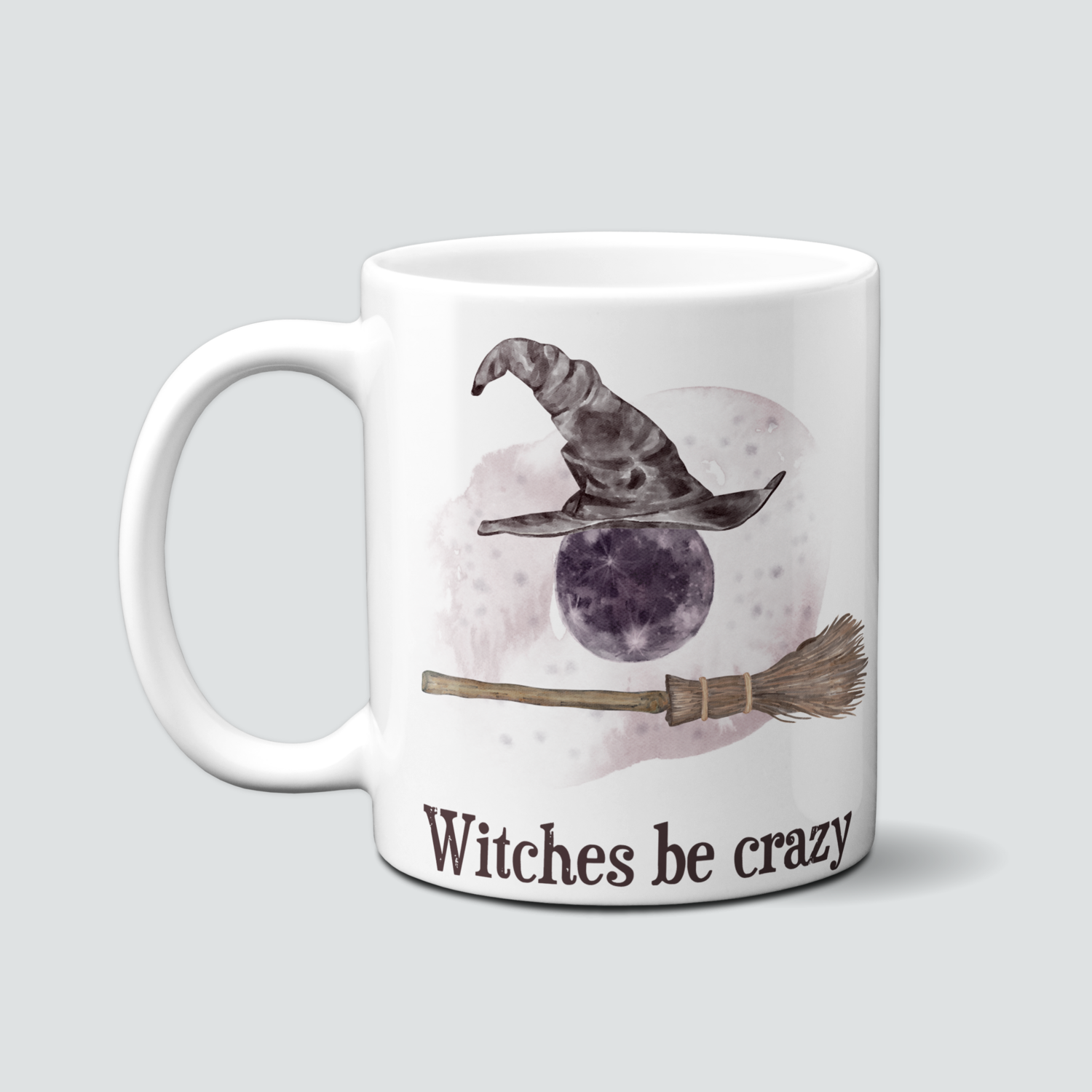 Tasse für Halloween mit Vollmond