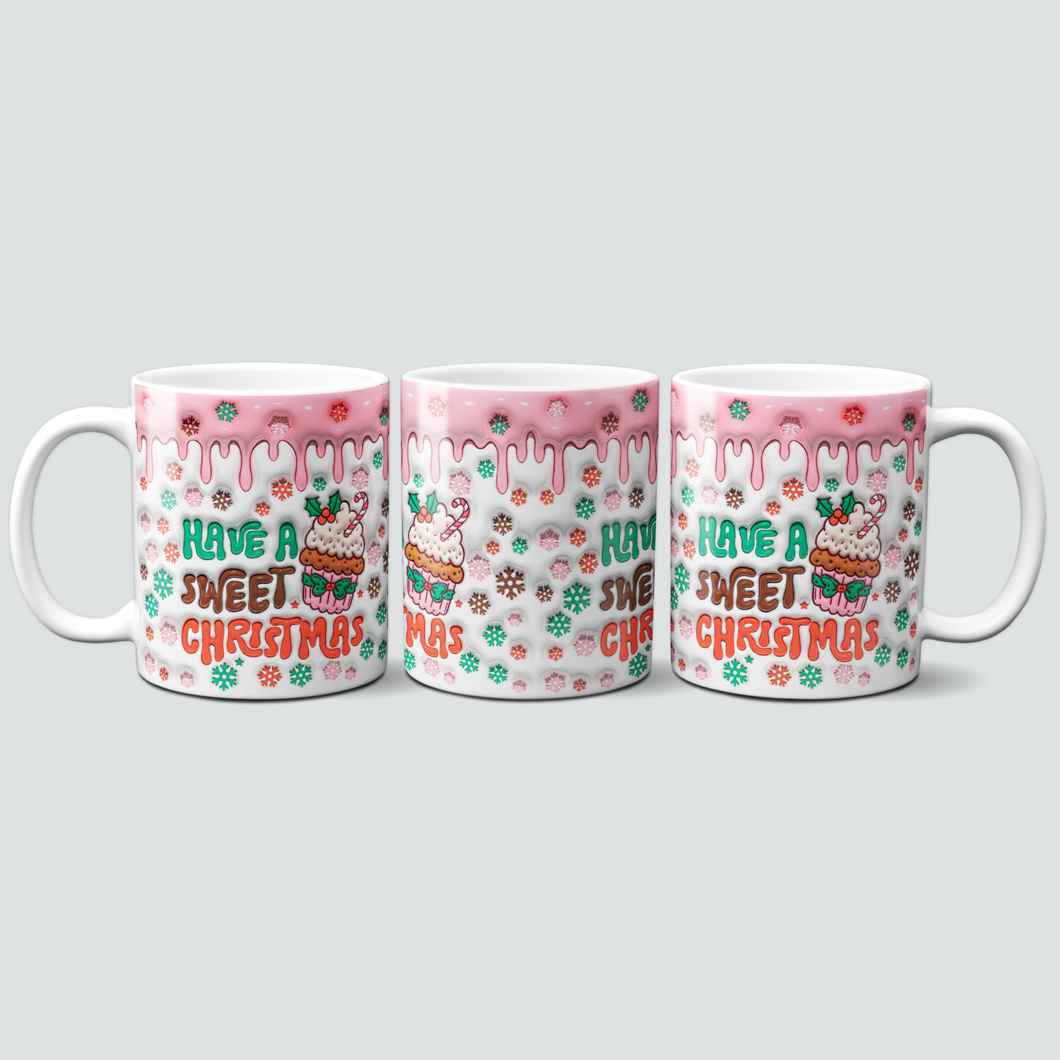 Tasse - Have a sweet Christmas - im 3D Design