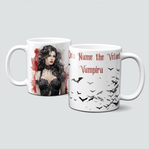 personalisierte Tasse - The Velvet Vampira -