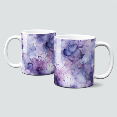 Tasse für Halloween - dunkle Magie, Fairy, Tier, Lila