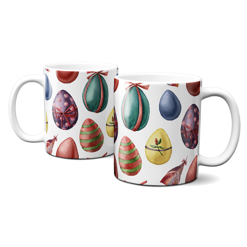 Ostertasse - Happy Eastern - Ostern - Ostereier - bunte Eier