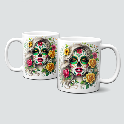 oh-cuptastic-Tasse - La Catarina - Blond, Rosen in Gelb und Rot