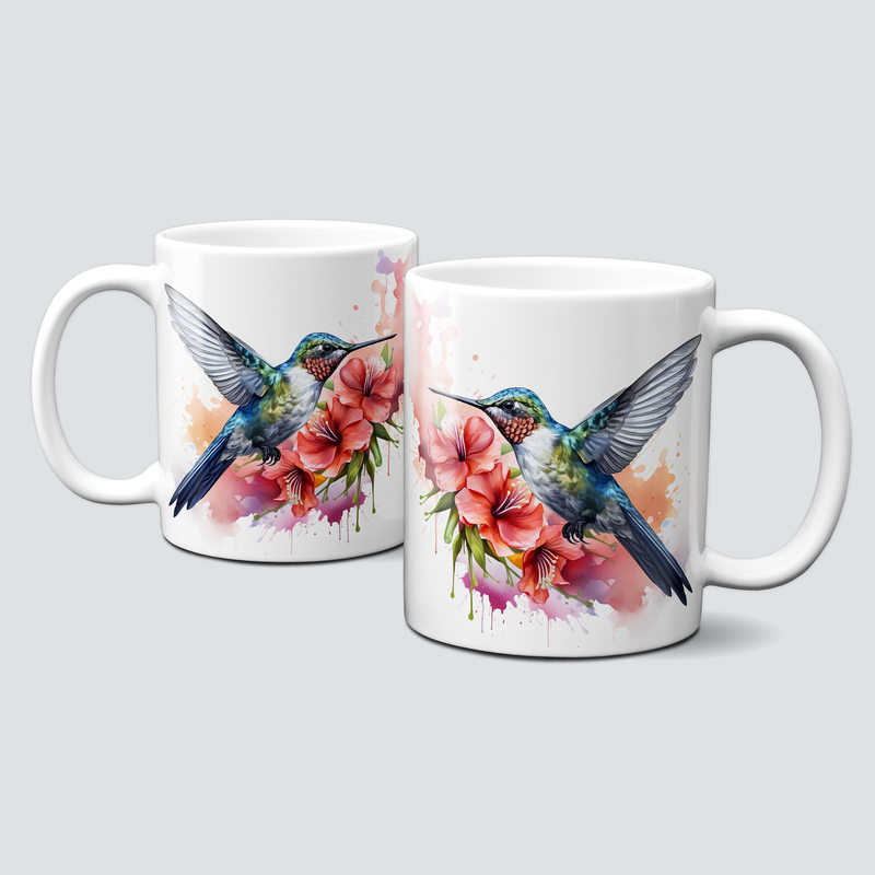 oh-cuptastic Tasse,  Humingbirds Blüten Vogel tropischer Vogel Kolibri