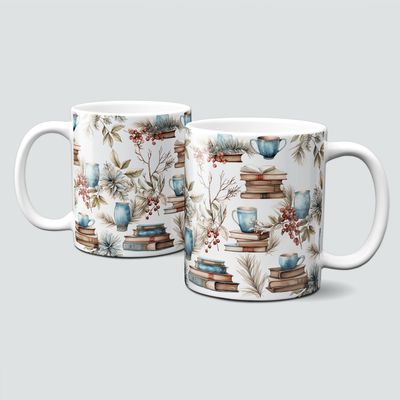 oh-cuptastic Tasse, Weihnachten Winter Bücher lesen, Gemütlichkeit