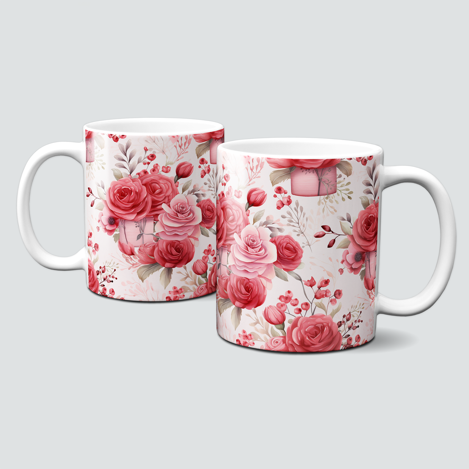 oh-cuptastic Blüten-Tasse,  VintageCupid-Blumen-Rosen-Rose-Geschenke